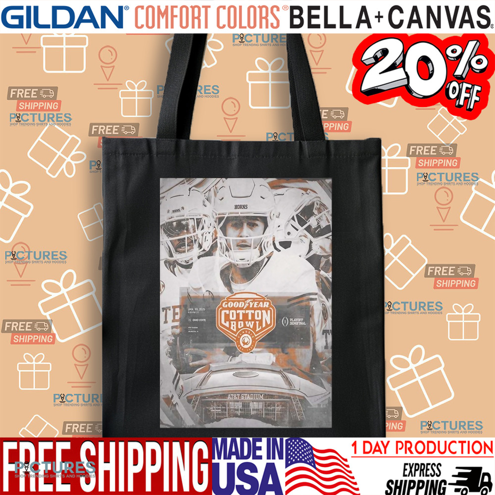 Texas Longhorns Vs Ohio State Buckeyes Matchup 2025 Goodyear Cotton Bowl Classic NCAA College Football Playoff shirt