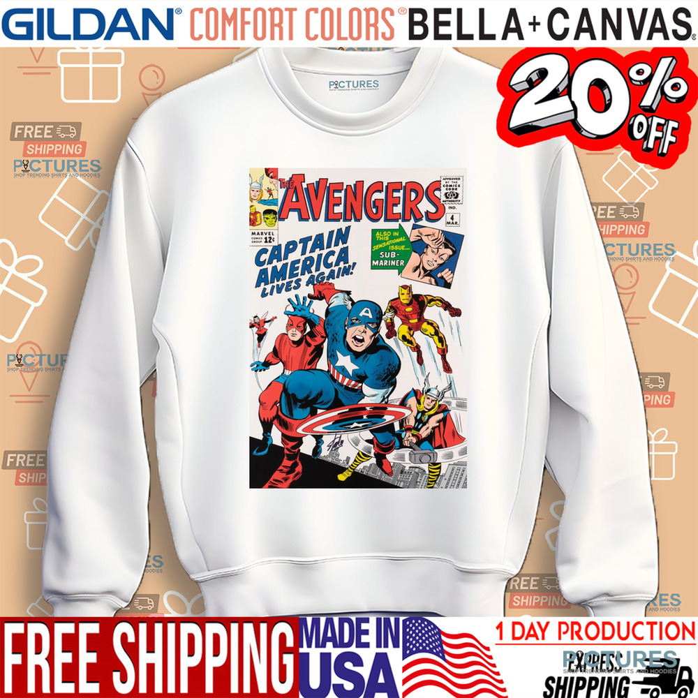 The Avengers Captain America Lives Again Shirt