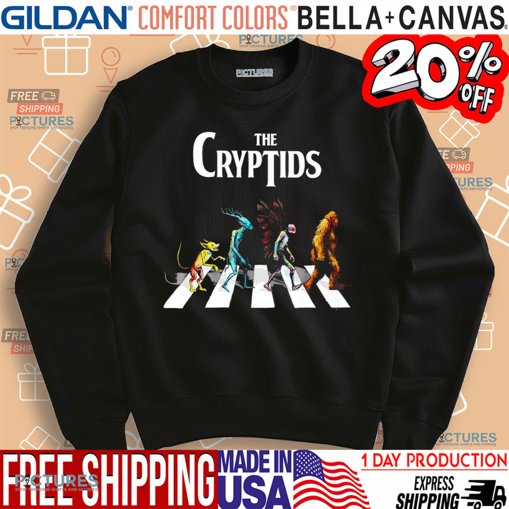 The Cryptids Abbey Road shirt