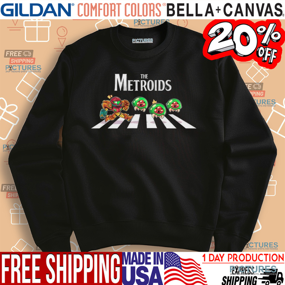 The Metroids Abbey Road Shirt