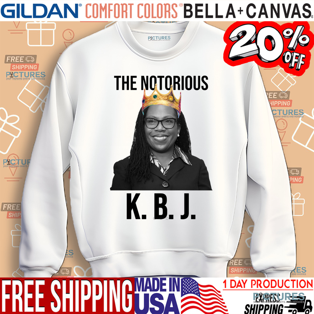 The Notorious KBJ Ketanji Brown Jackson Supremes Court Justice Womens Shirt