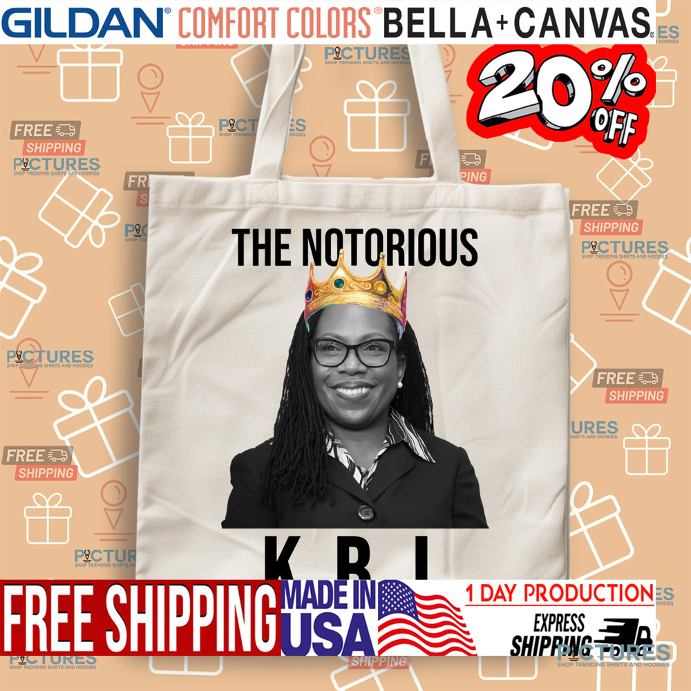 The Notorious KBJ Ketanji Brown Jackson Supremes Court Justice Womens Shirt