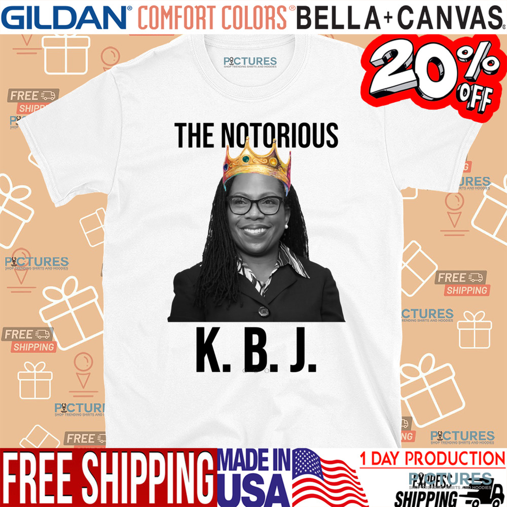 The Notorious KBJ Ketanji Brown Jackson Supremes Court Justice Womens Shirt