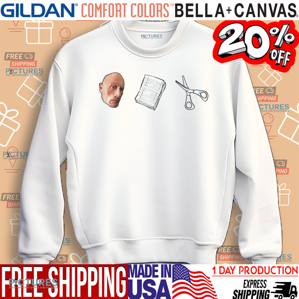 The Rock Paper Scissors shirt