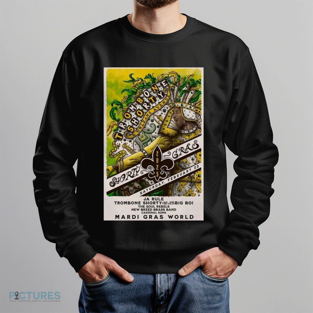 Trombone Shorty Big Boi Feb 22 2025 In New Orleans LA Poster Shirt