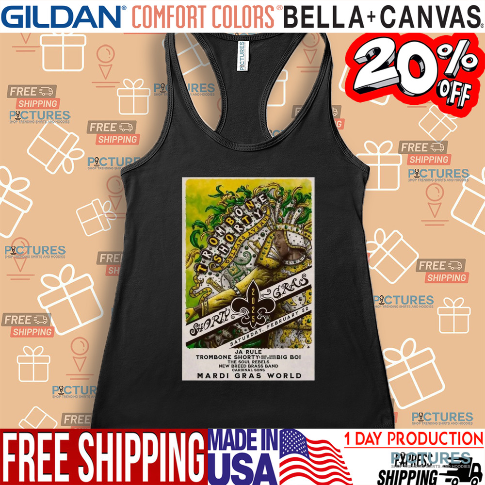 Trombone Shorty Big Boi Feb 22 2025 In New Orleans LA Poster Shirt