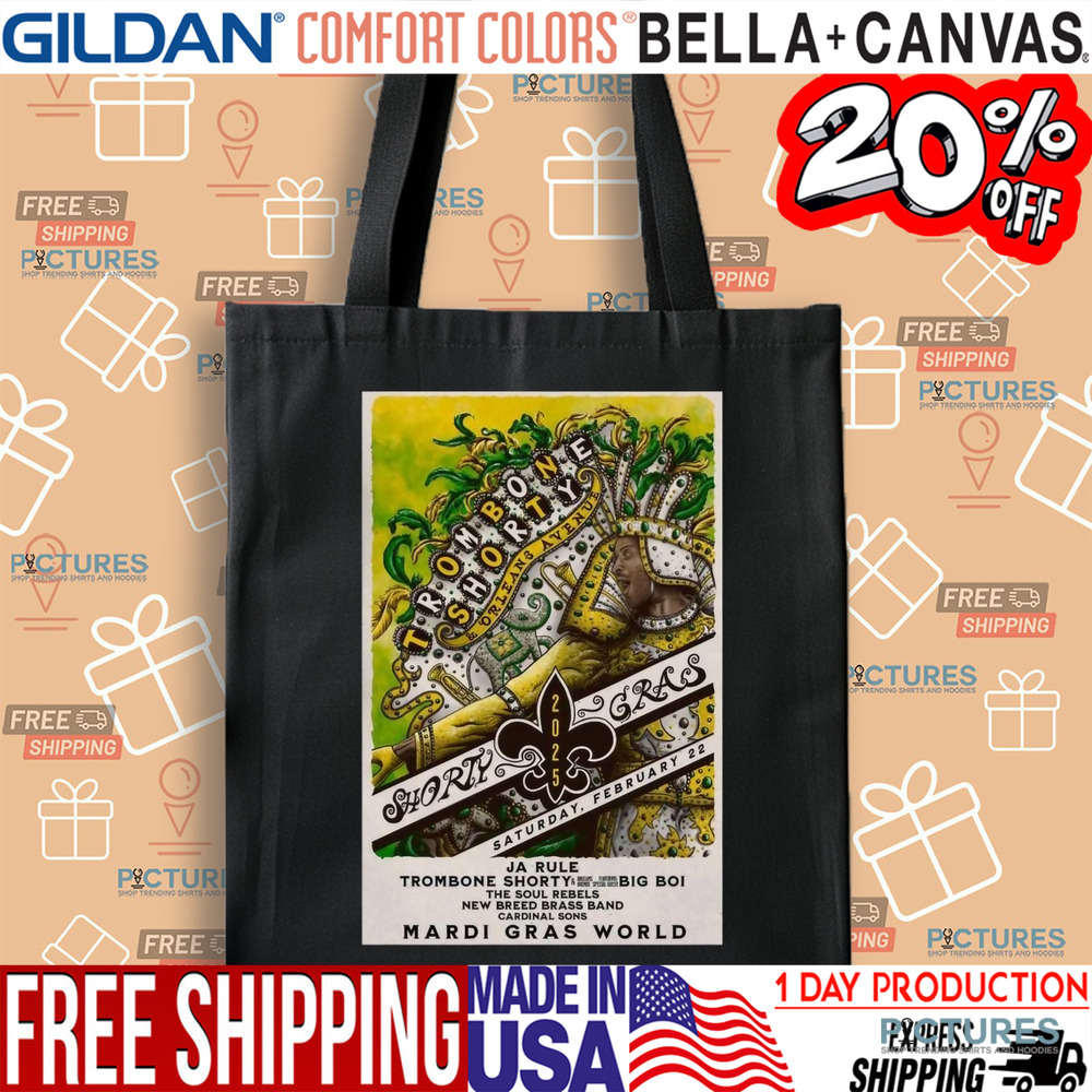 Trombone Shorty Big Boi Feb 22 2025 In New Orleans LA Poster Shirt