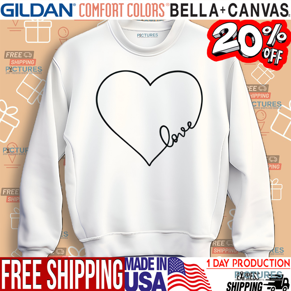 Valentine Love Heart Shirt