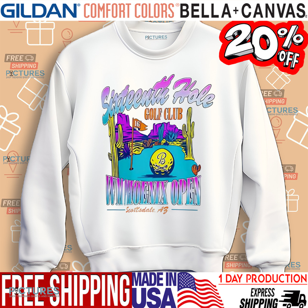 WM Phoenix Open Golf 16th Hole Golf Club shirt