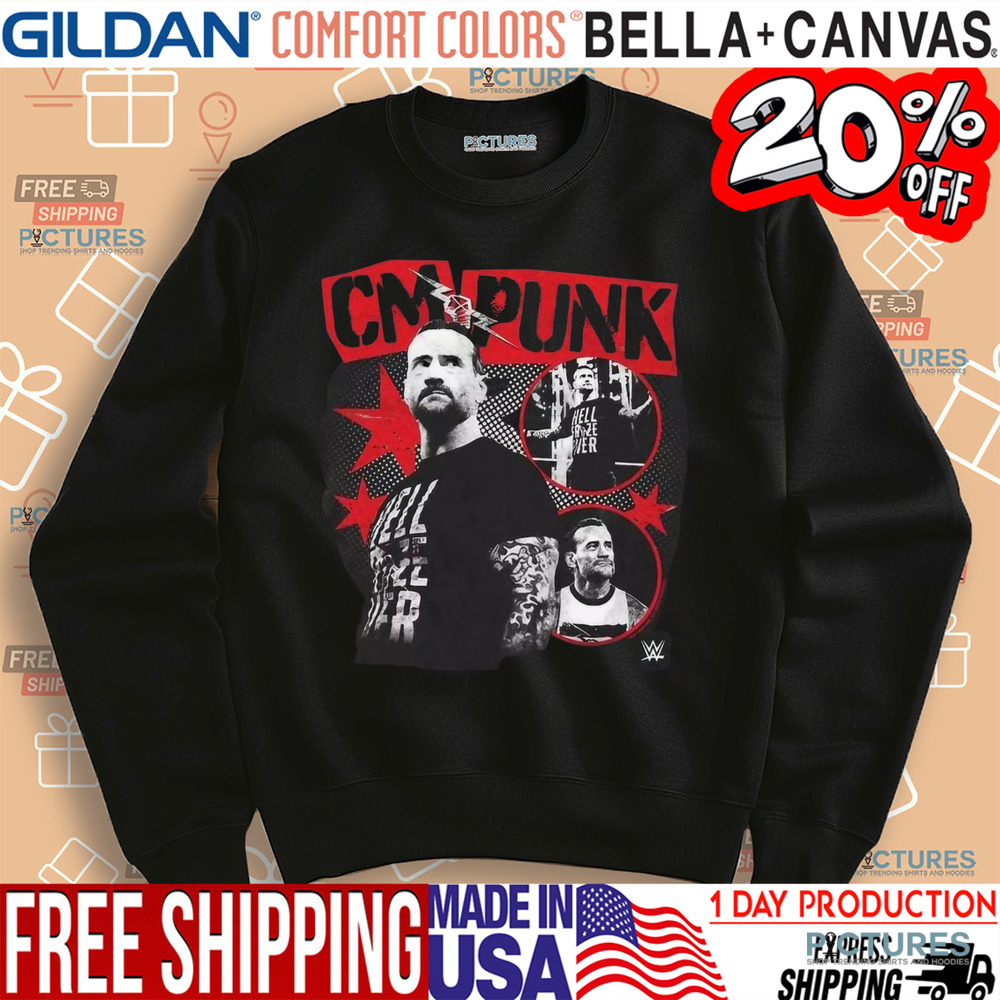 WWE CM Punk Poster Shirt