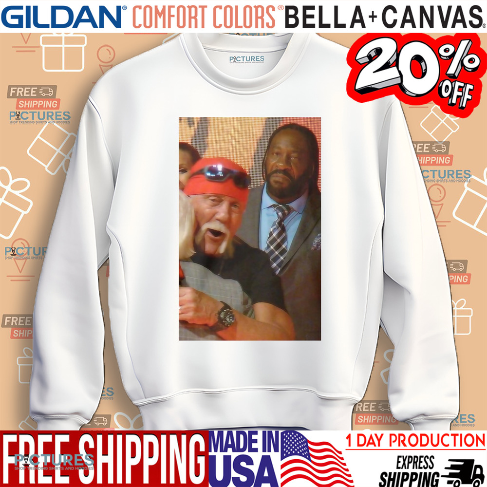 WWE Hulk Hogan and Booker T Wrestler Meme Shirt