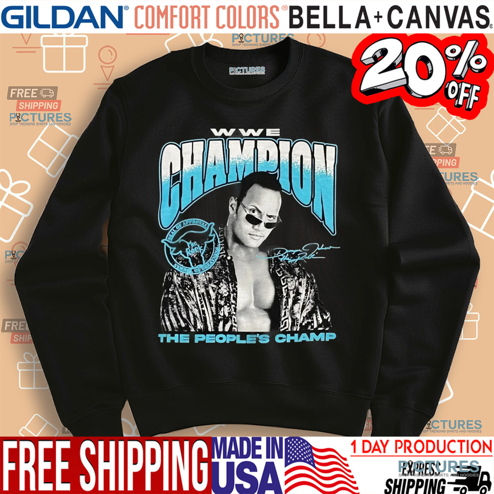WWE Wrestling The People's Champ Shirt