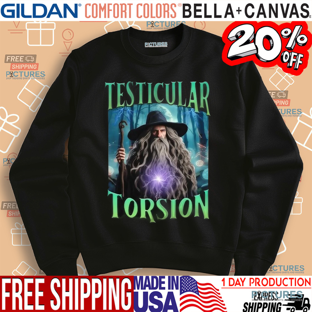 Wizard Testicular Torsion Shirt