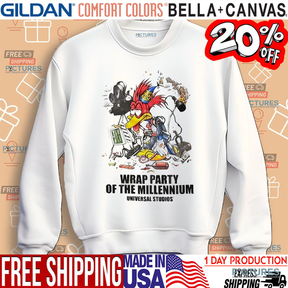Wrap Party of the Millennium Universal Studios Shirt
