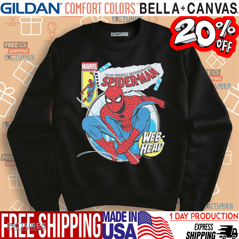Your Friendly Neighborhood Spider-man Marvel Shirt