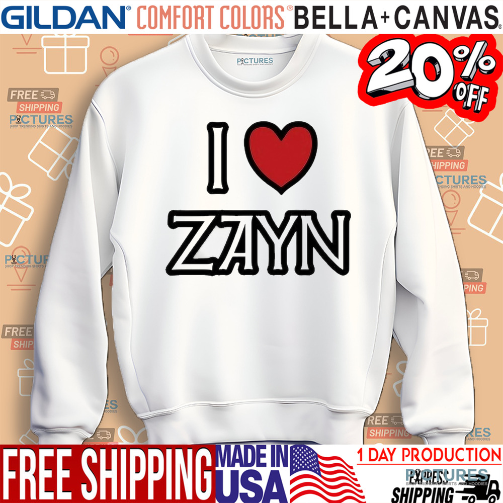 Zayn Squad Brasil I Love Zayn Ringer Shirt