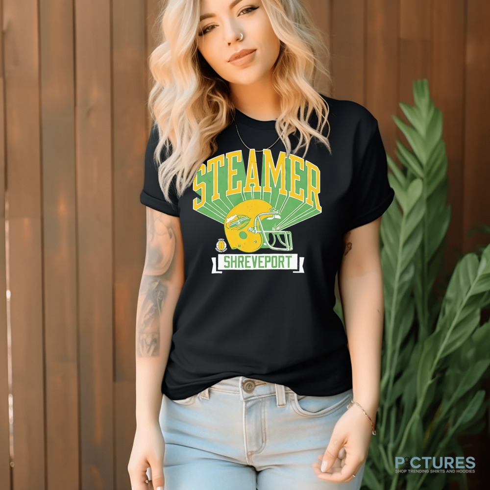 1974 Shreveport Steamer retro helmet shirt 1974 Shreveport Steamer retro helmet shirt