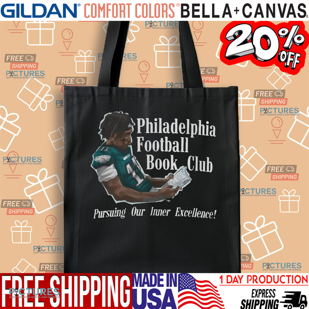 A. J. Brown Philadelphia Football Book Club Pursuing Our Inner Excellence Shirt