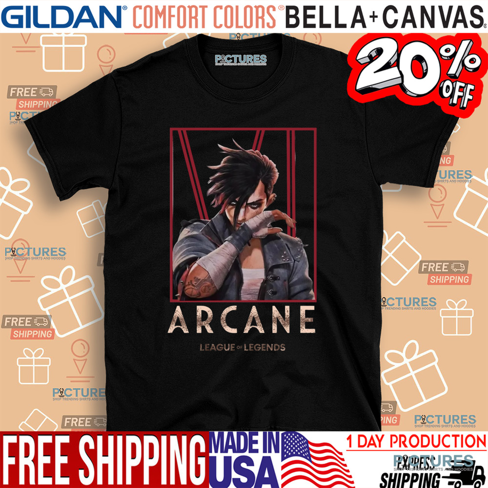 Arcane Vi League Of Legends Shirt