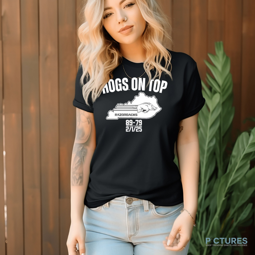 Arkansas Razorbacks Basketball Hogs On Top Of Kentucky shirt Arkansas Razorbacks Basketball Hogs On Top Of Kentucky shirt