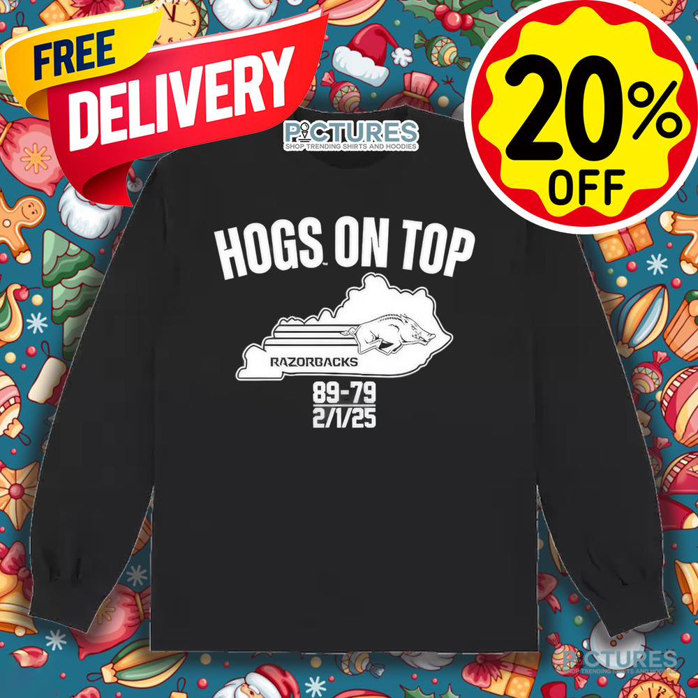 Arkansas Razorbacks Basketball Hogs On Top Of Kentucky shirt Arkansas Razorbacks Basketball Hogs On Top Of Kentucky shirt
