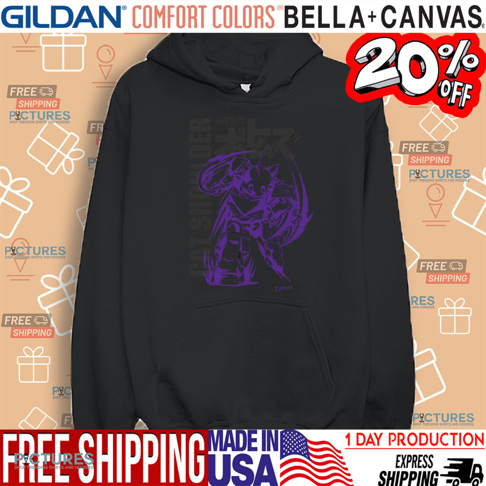 Armored Trooper Votoms x Tokyo Women's Pro Wrestling Cat Shoulder Shirt