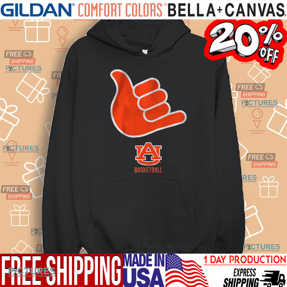 Auburn Basketball Call God Hand Sign Shirt Auburn Basketball Call God Hand Sign Shirt