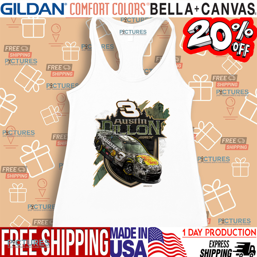 Austin Dillon Richard Childress Racing Team Collection Bass Pro Shops Car shirt