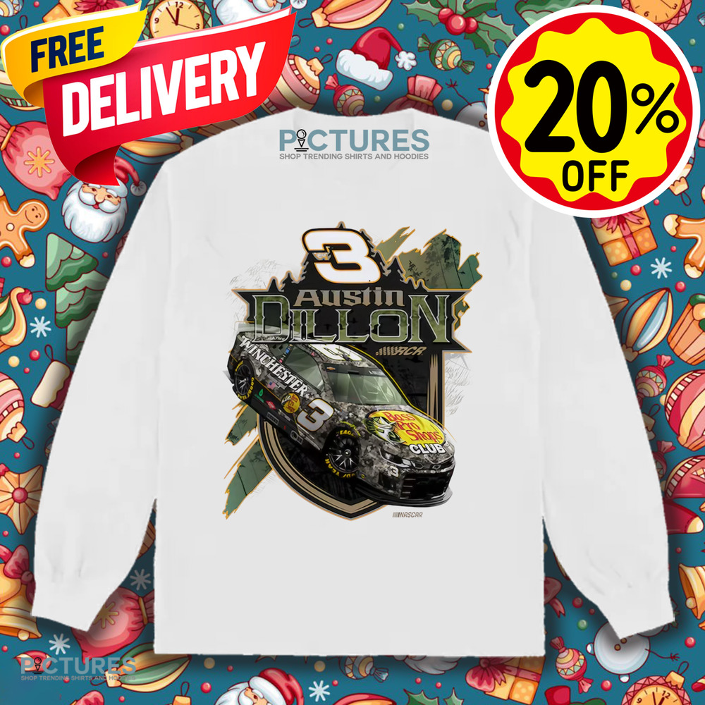 Austin Dillon Richard Childress Racing Team Collection Bass Pro Shops Car shirt