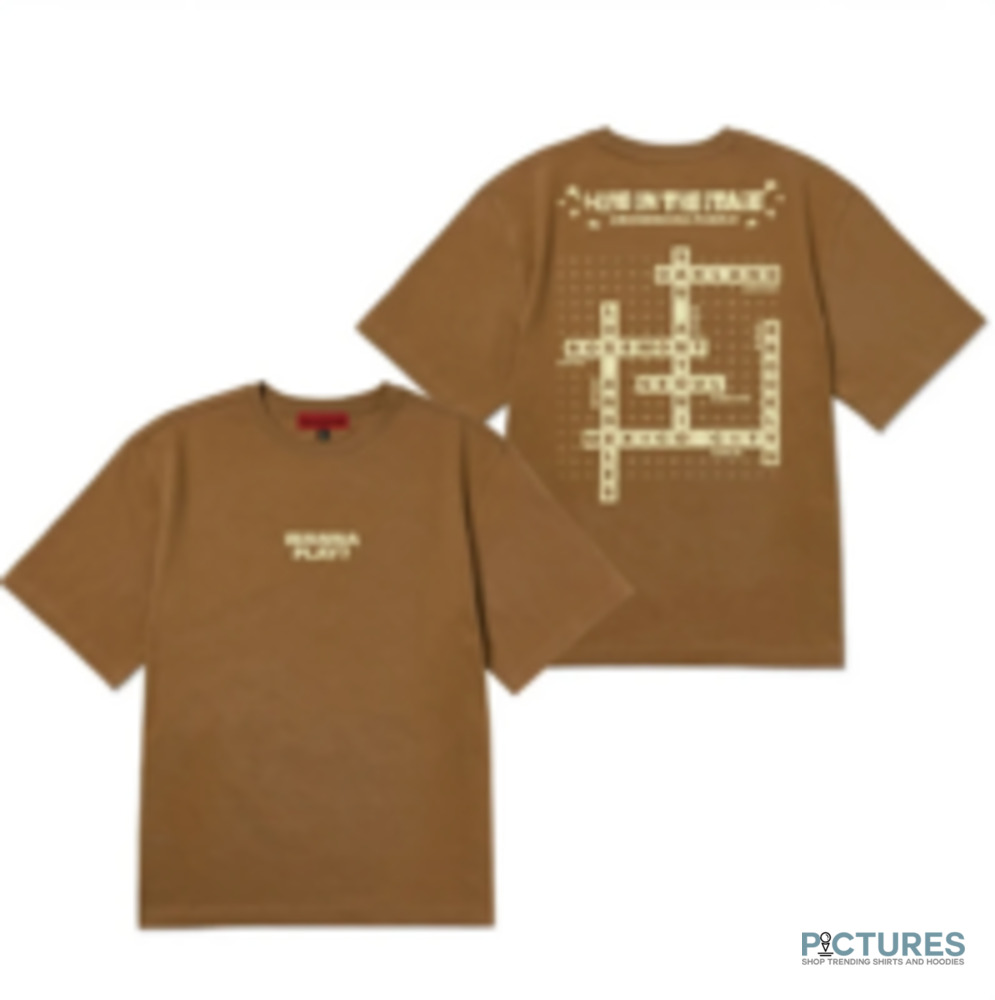 BTS Wanna Play Hope On The Stage Crossword Puzzle Shirt