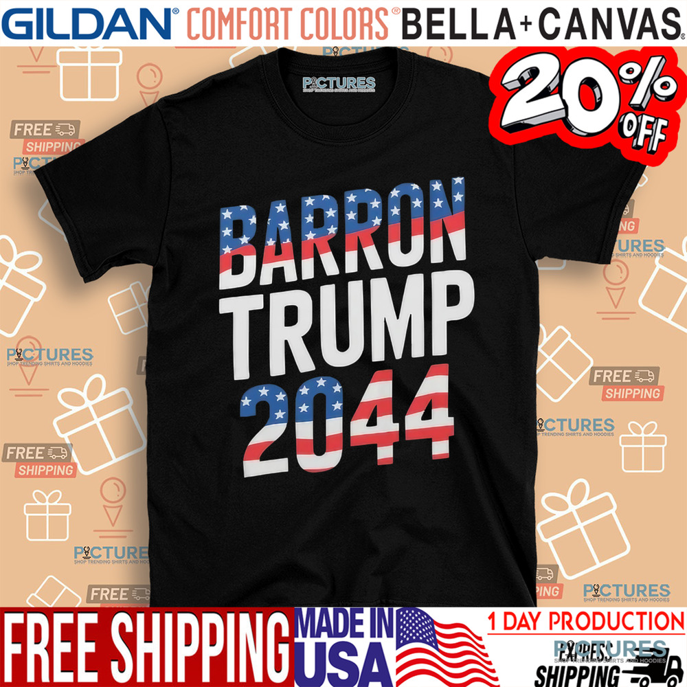 Barron Trump 2044 Election Parody Political Humor Shirt
