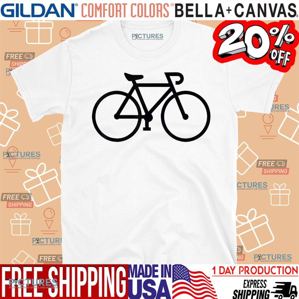 Bicycle American Lady In Pakistan Shirt