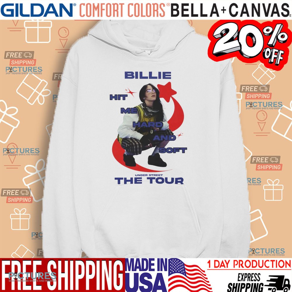 Billie Eilish Hit Me Hard And Soft Under Street The Tour Shirt