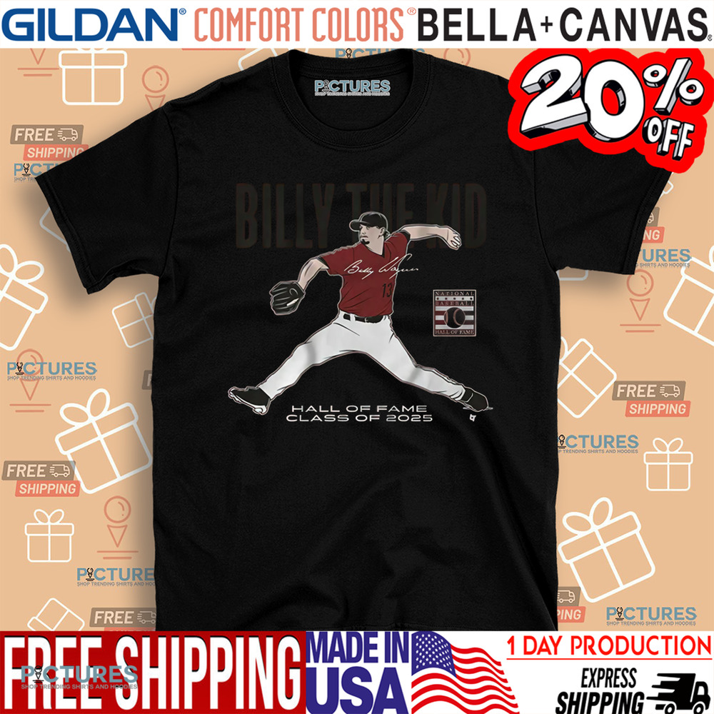 Billy Wagner Billy The Kid Hall Of Fame Class Of 2025 Shirt