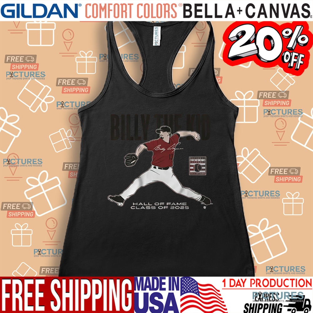 Billy Wagner Billy The Kid Hall Of Fame Class Of 2025 Shirt