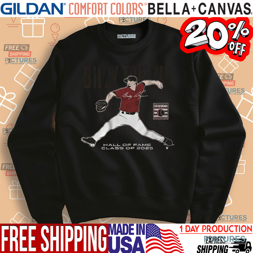 Billy Wagner Billy The Kid Hall Of Fame Class Of 2025 Shirt