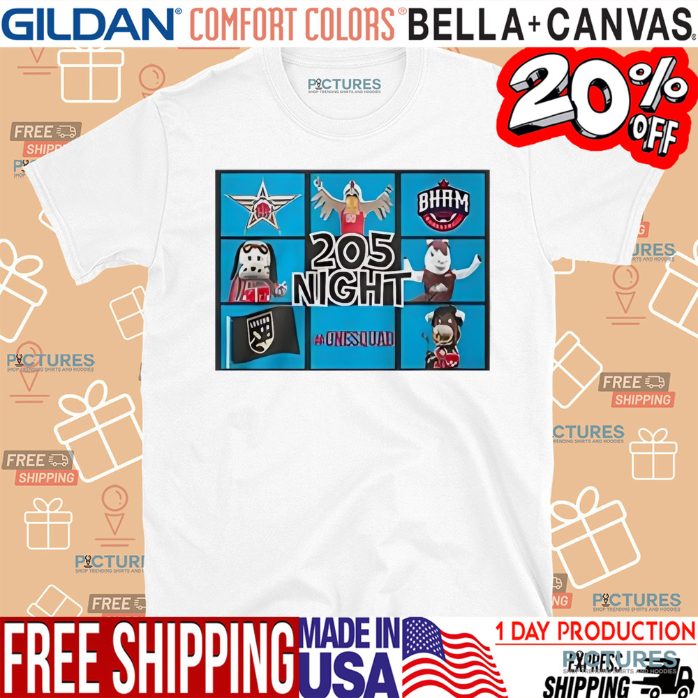 Birmingham Squadron 205 night OneSquad shirt
