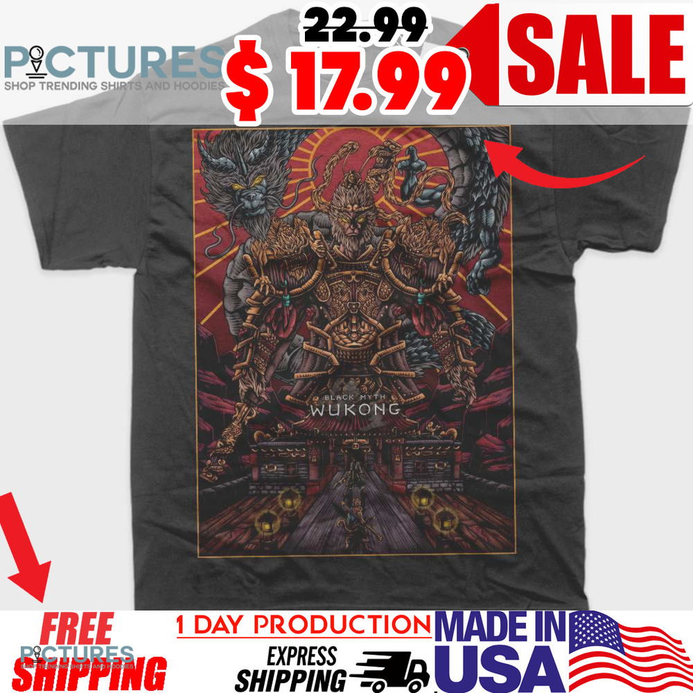 Black Myth Wukong Game Shirt
