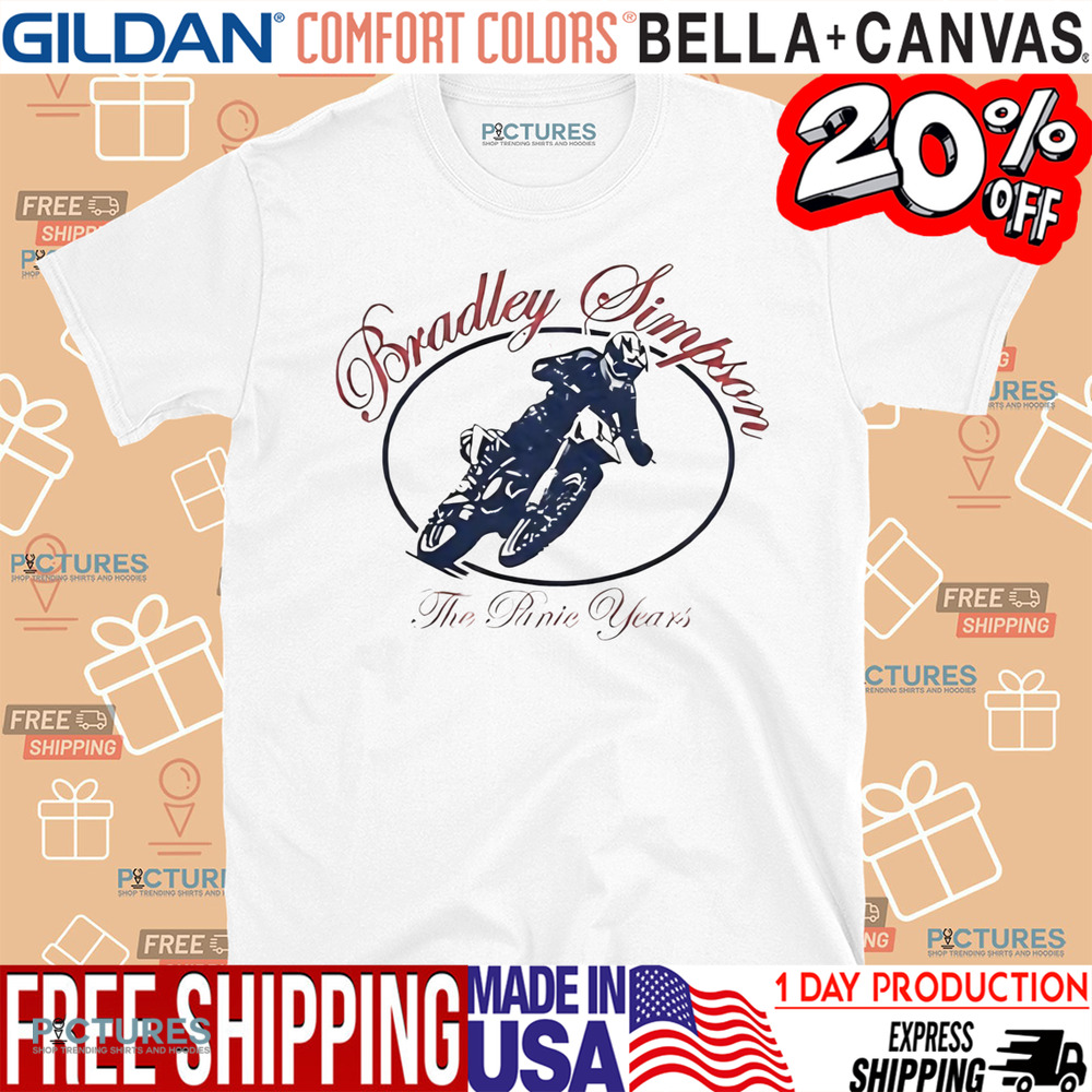 Bradley Simpson the panic years shirt
