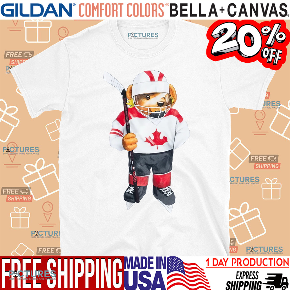 Canada Hockey Bear Shirt