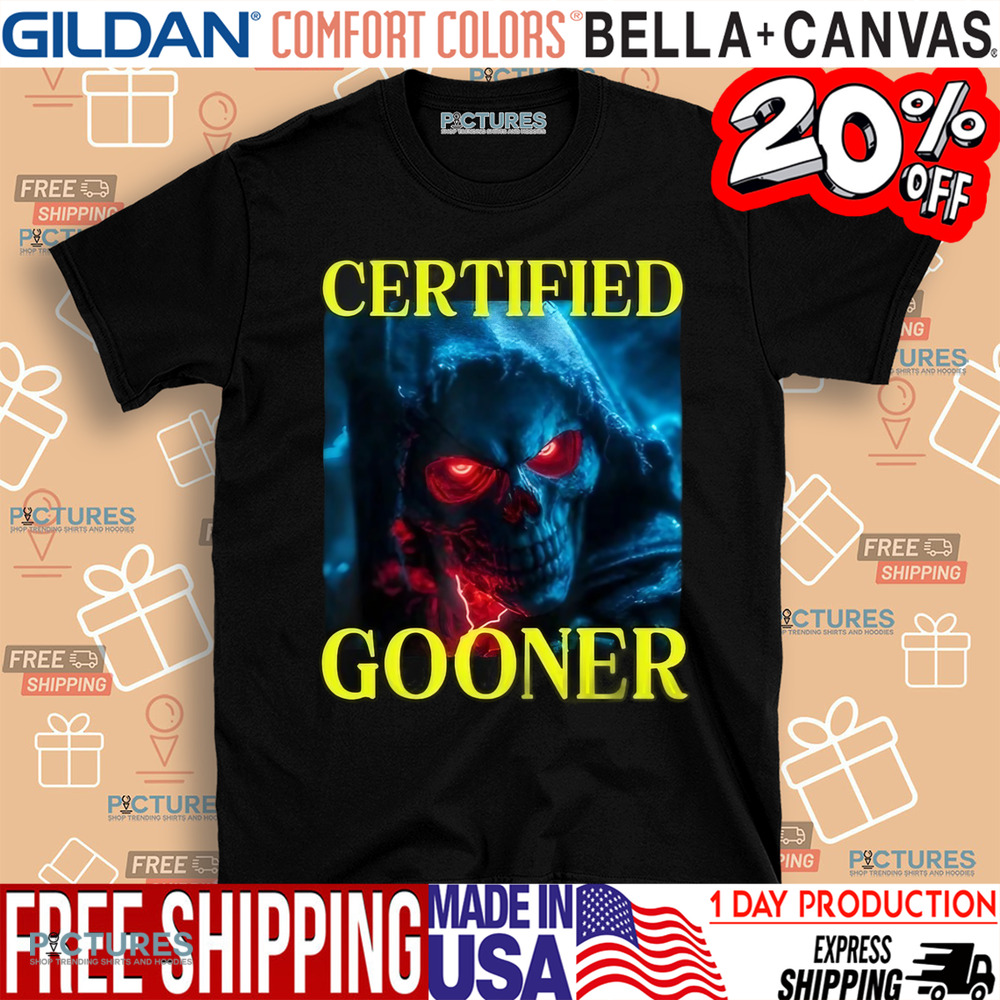 Chase Hooper Certified Gooner Shirt
