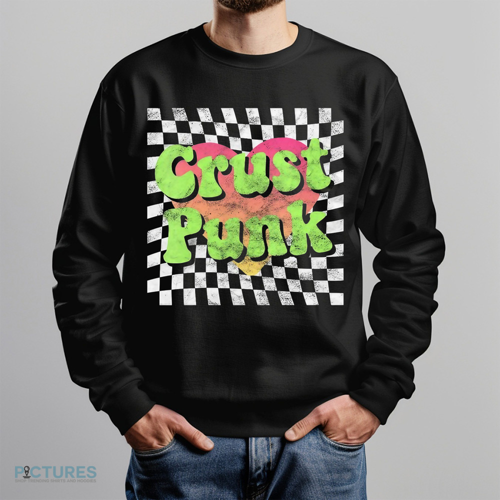 Crust Punk Lover Heart Vintage Retro Shirt Crust Punk Lover Heart Vintage Retro Shirt