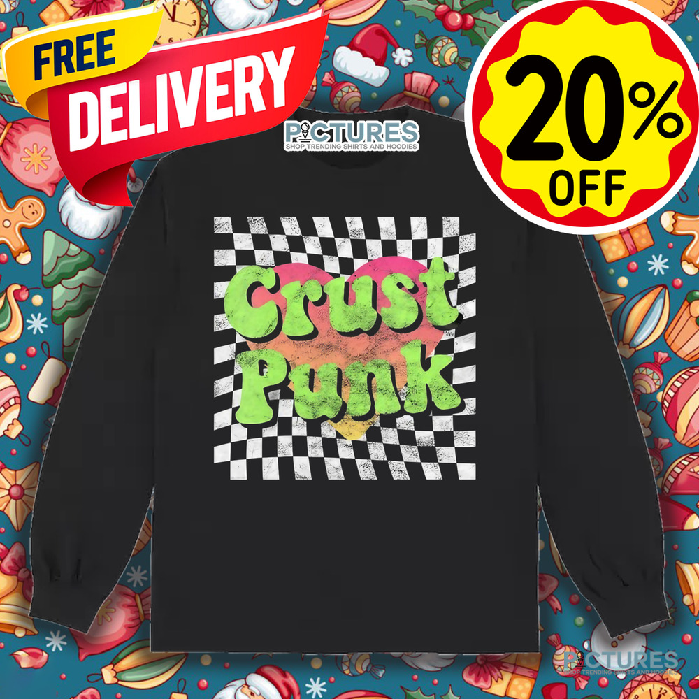 Crust Punk Lover Heart Vintage Retro Shirt Crust Punk Lover Heart Vintage Retro Shirt
