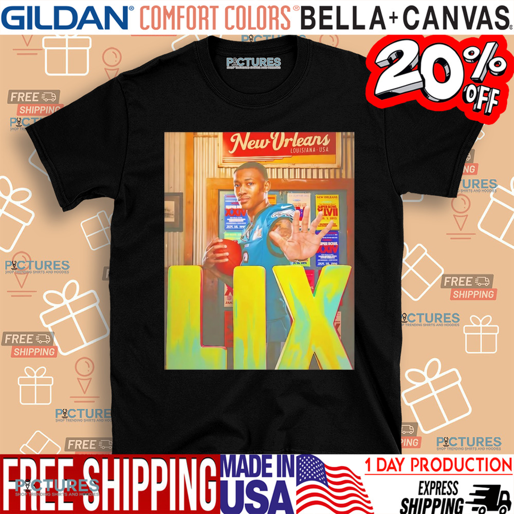 DeVonta Smith Philadelphia Eagles Super Bowl LIX New Orleans USA poster shirt
