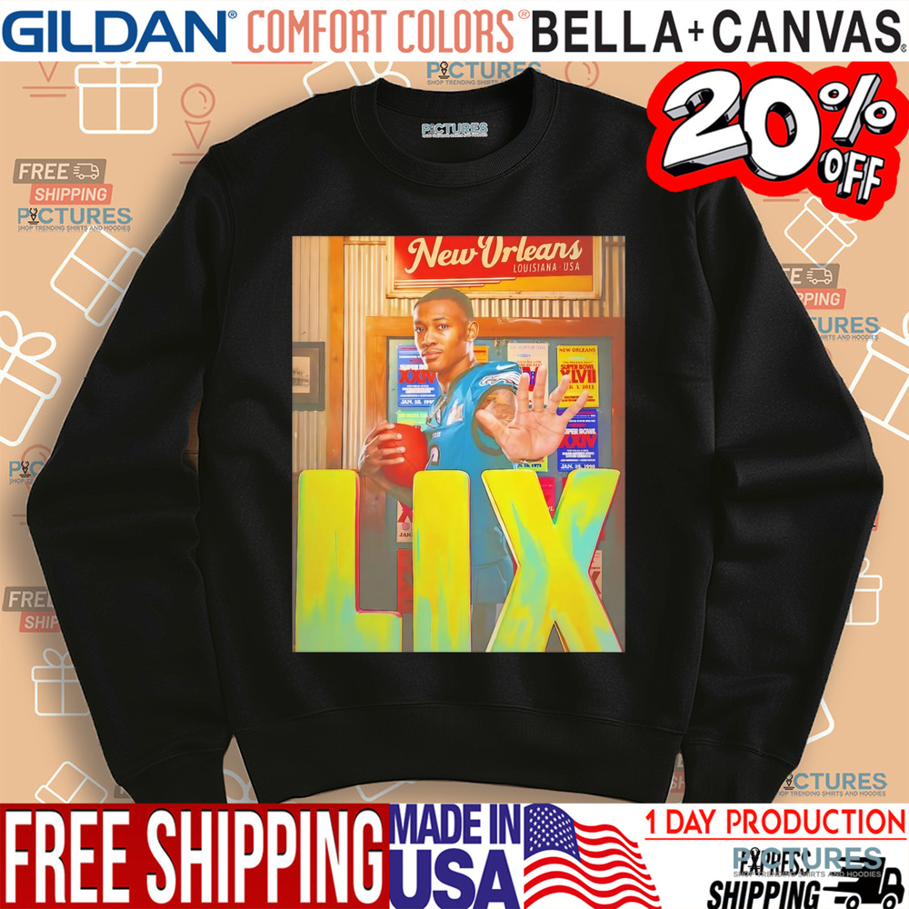 DeVonta Smith Philadelphia Eagles Super Bowl LIX New Orleans USA poster shirt