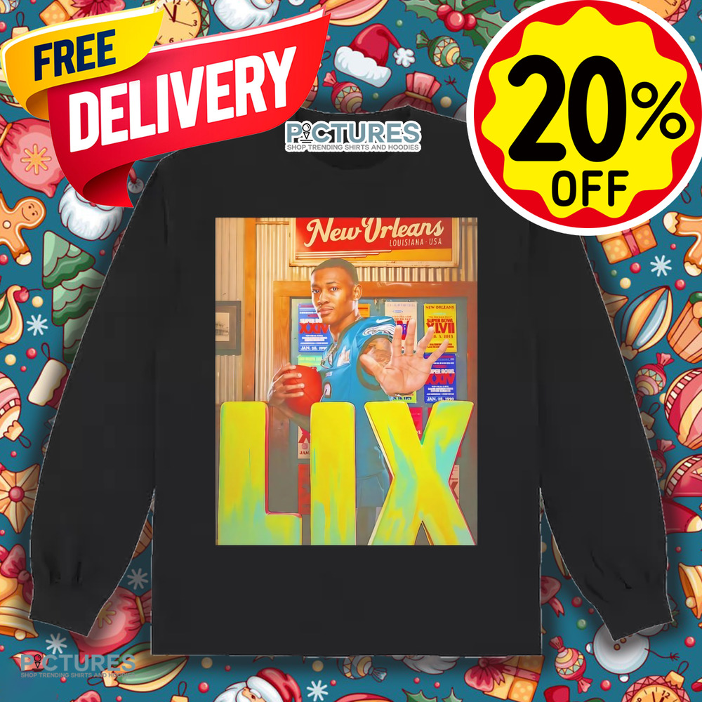 DeVonta Smith Philadelphia Eagles Super Bowl LIX New Orleans USA poster shirt