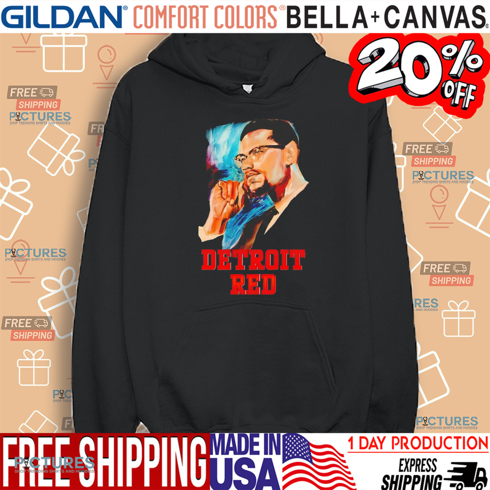 Detroit Red painted portrait Shirt Detroit Red painted portrait Shirt