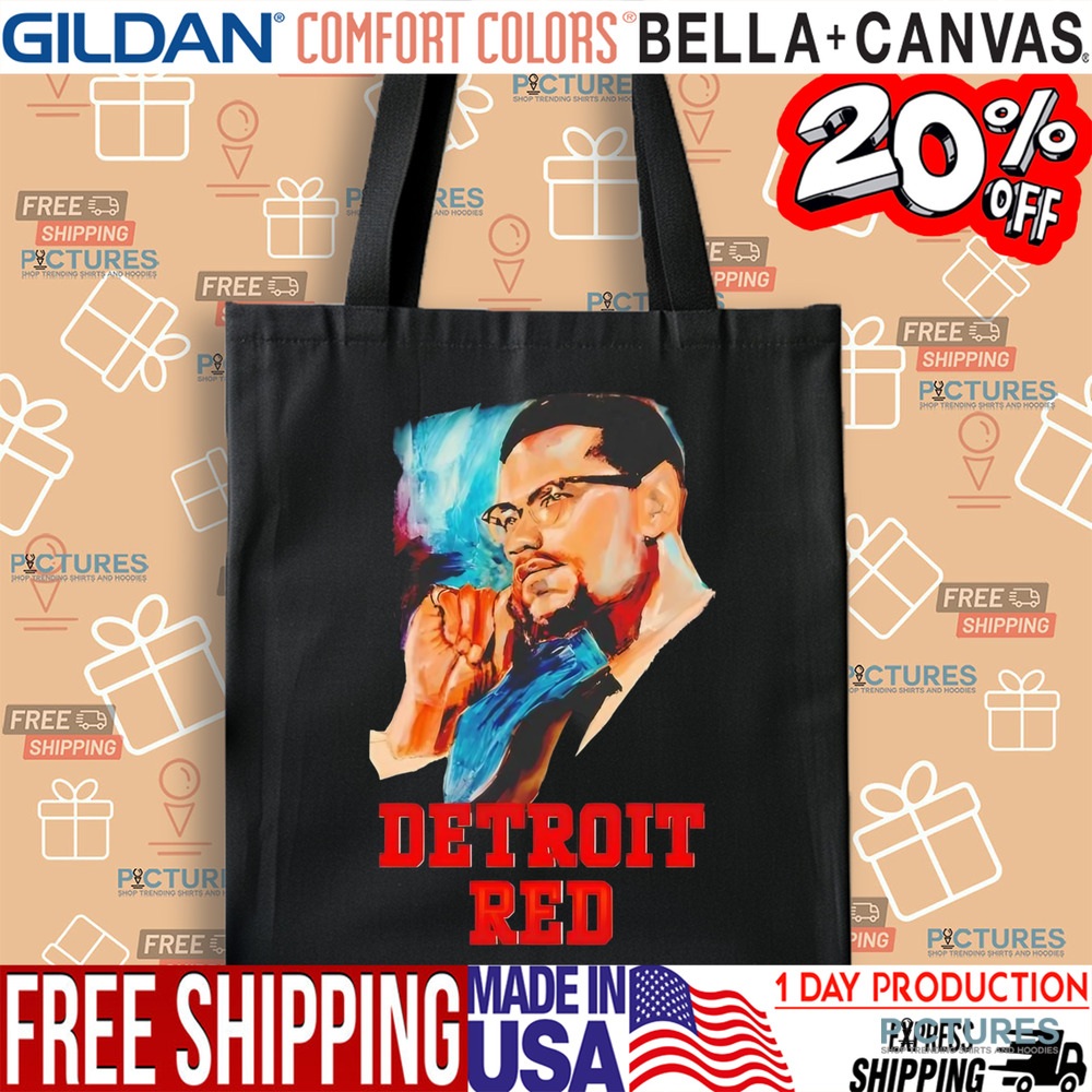 Detroit Red painted portrait Shirt Detroit Red painted portrait Shirt