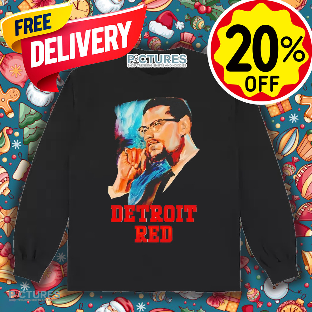 Detroit Red painted portrait Shirt Detroit Red painted portrait Shirt