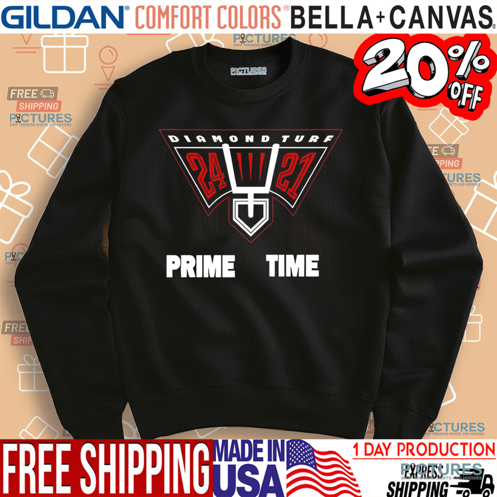 Diamond Turf Prime Time 24 21 Fitz 4 kickz Deion Sanders Falcons 49ers shirt